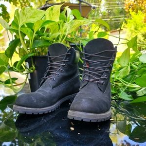 Black Timberland Boots 8.5mens 10 women